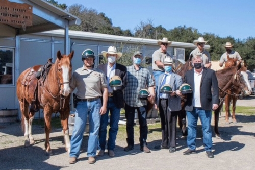Mounted Enforcement Unit team