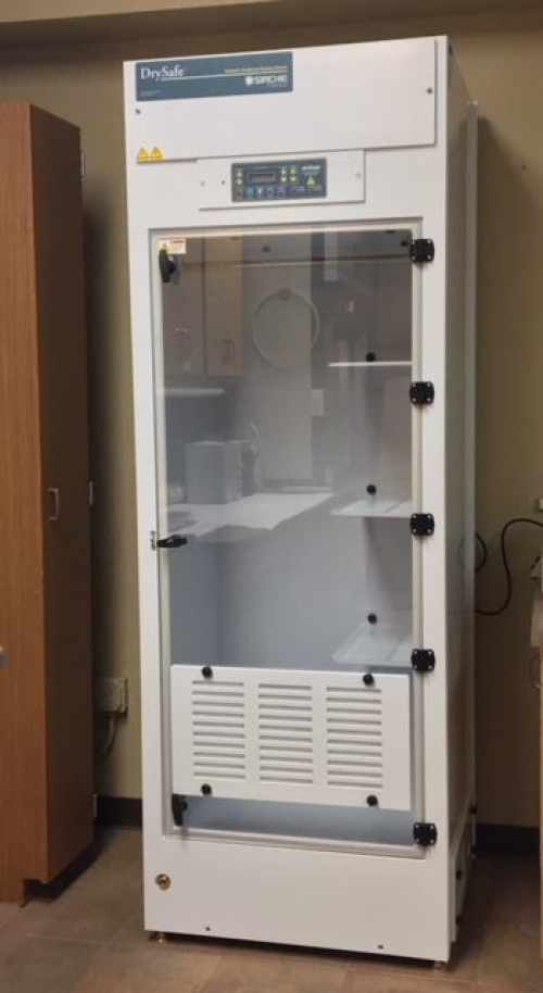 A new evidence-drying cabinet has been installed at the Santa Barbara County sheriff's substation in Santa Maria, thanks to a donation from the Santa Barbara County Sheriff's Benevolent Posse. Contributed by the Santa Barbara County Sheriff's Office